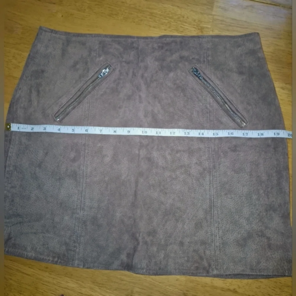 Blank NYC Brown‎ Mini Skirt for Casual Work